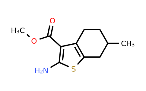 308292-45-7 | 2-Amino-6-methyl-4,5,6,7-tetrahydro-benzo[b]thiophene-3-carboxylic acid methyl ester