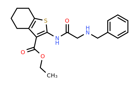 308833-03-6 | Ethyl 2-(2-(benzylamino)acetamido)-4,5,6,7-tetrahydrobenzo[b]thiophene-3-carboxylate