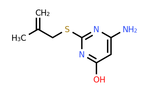 309271-02-1 | 6-Amino-2-((2-methylallyl)thio)pyrimidin-4-ol