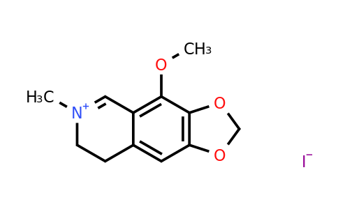 30936-27-7 | 4-Methoxy-6-methyl-7,8-dihydro-[1,3]dioxolo[4,5-g]isoquinolin-6-ium iodide