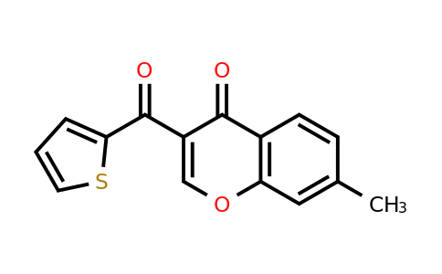 309923-38-4 | 7-Methyl-3-(thiophene-2-carbonyl)-4H-chromen-4-one