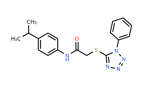 311315-77-2 | N-(4-isopropylphenyl)-2-((1-phenyl-1H-tetrazol-5-yl)thio)acetamide