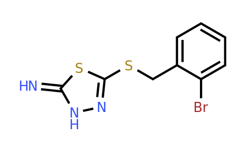 311791-69-2 | 5-((2-Bromobenzyl)thio)-1,3,4-thiadiazol-2(3h)-imine