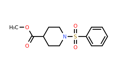 311794-15-7 | Methyl 1-(phenylsulfonyl)piperidine-4-carboxylate