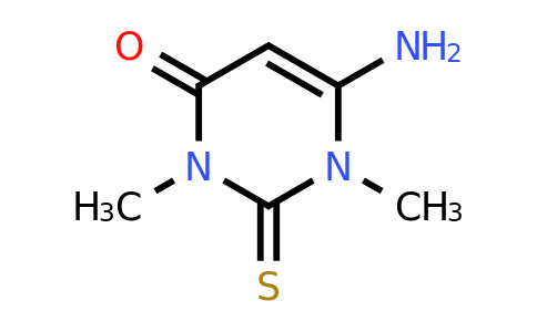 3120-52-3 | 4(1H)-Pyrimidinone, 6-amino-2,3-dihydro-1,3-dimethyl-2-thioxo-