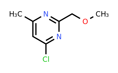 3122-80-3 | 4-Chloro-2-(methoxymethyl)-6-methylpyrimidine