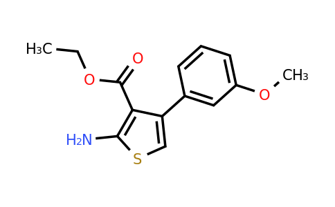 312289-23-9 | Ethyl 2-amino-4-(3-methoxyphenyl)thiophene-3-carboxylate