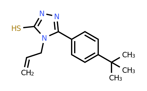 4-Allyl-5-(4-(tert-butyl)phenyl)-4H-1,2,4-triazole-3-thiol