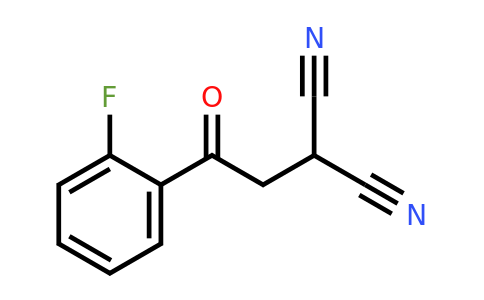 312307-38-3 | 2-(2-(2-fluorophenyl)-2-oxoethyl)malononitrile