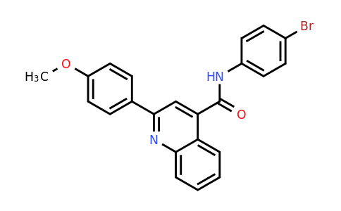 312321-04-3 | N-(4-bromophenyl)-2-(4-methoxyphenyl)quinoline-4-carboxamide