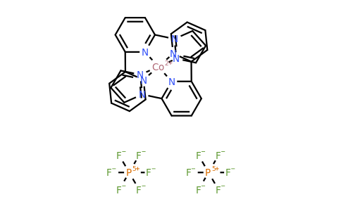 312322-08-0 | Cobalt(2+), bis[6-(1H-pyrazol-1-yl-κN2)-2,2′-bipyridine-κN1,κN1′]-, (OC-6-33′)-, bis[hexafluorophosphate(1-)]