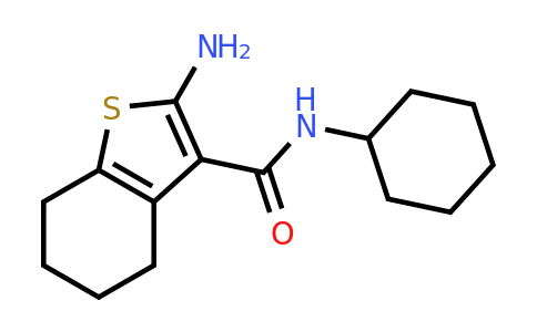 312511-32-3 | 2-Amino-N-cyclohexyl-4,5,6,7-tetrahydrobenzo[b]thiophene-3-carboxamide