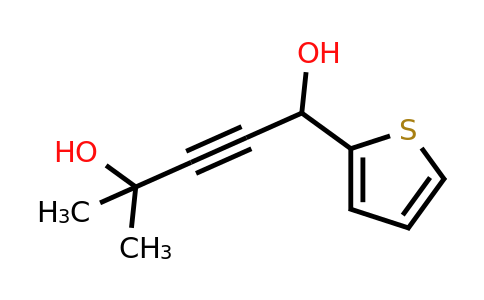 312513-96-5 | 4-Methyl-1-(thiophen-2-yl)pent-2-yne-1,4-diol