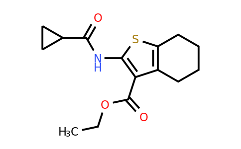 312528-58-8 | Ethyl 2-(cyclopropanecarboxamido)-4,5,6,7-tetrahydrobenzo[b]thiophene-3-carboxylate