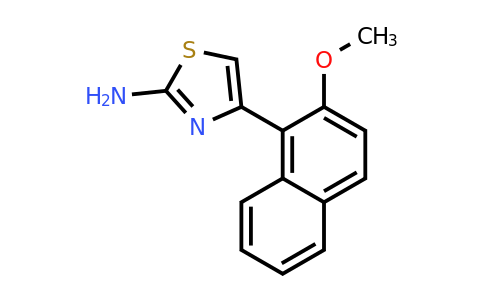 312605-17-7 | 4-(2-Methoxy-1-naphthyl)-1,3-thiazol-2-amine