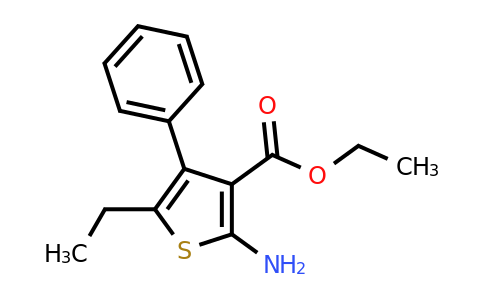 312607-14-0 | Ethyl 2-amino-5-ethyl-4-phenylthiophene-3-carboxylate