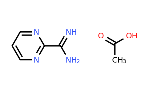 312613-82-4 | Pyrimidine-2-carboximidamide acetate