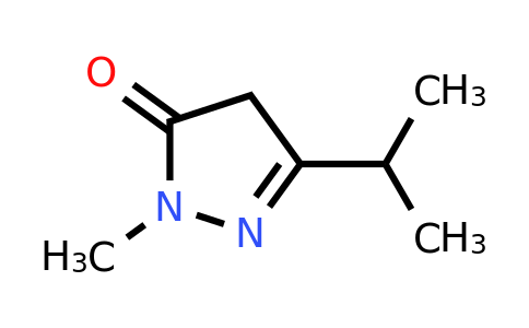 5-Isopropyl-2-methyl-2,4-dihydro-3H-pyrazol-3-one