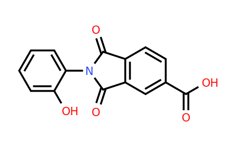 312746-96-6 | 2-(2-Hydroxyphenyl)-1,3-dioxoisoindoline-5-carboxylic acid