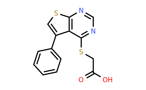 312947-24-3 | 2-({5-phenylthieno[2,3-d]pyrimidin-4-yl}sulfanyl)acetic acid