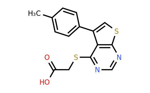 312947-25-4 | 2-{[5-(4-methylphenyl)thieno[2,3-d]pyrimidin-4-yl]sulfanyl}acetic acid