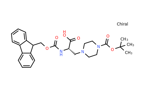 313052-20-9 | (S)-4-[2-Carboxy-2-(9H-fluoren-9-ylmethoxycarbonylamino)-ethyl]-piperazine-1-carboxylic acid tert-butyl ester