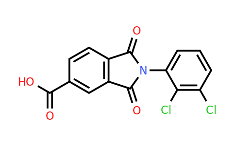 313260-34-3 | 2-(2,3-Dichlorophenyl)-1,3-dioxoisoindoline-5-carboxylic acid