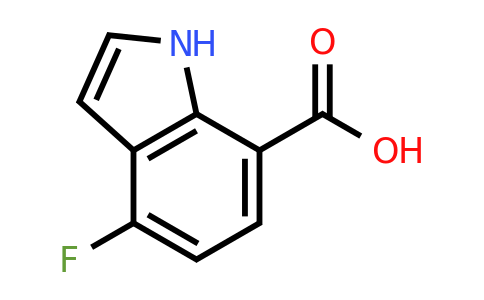 313337-34-7 | 4-Fluoro-1H-indole-7-carboxylic acid