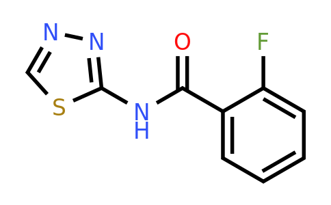 313368-15-9 | 2-Fluoro-N-(1,3,4-thiadiazol-2-yl)benzamide