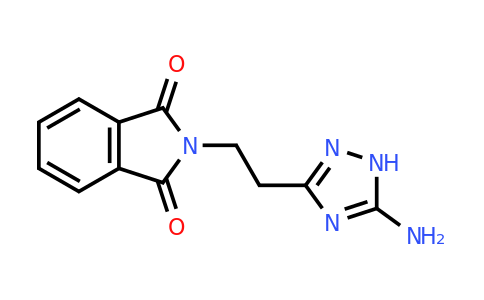 2-(2-(5-Amino-1H-1,2,4-triazol-3-yl)ethyl)isoindoline-1,3-dione