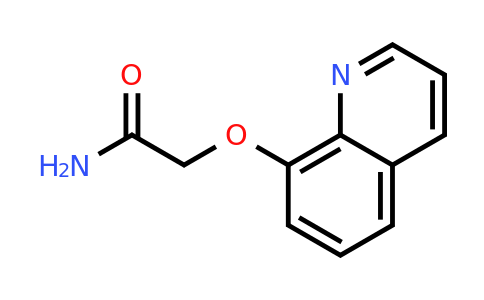 3135-52-2 | 2-(Quinolin-8-yloxy)acetamide