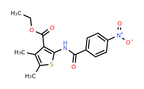 313507-39-0 | Ethyl 4,5-dimethyl-2-(4-nitrobenzamido)thiophene-3-carboxylate