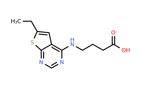 313534-30-4 | 4-((6-Ethylthieno[2,3-d]pyrimidin-4-yl)amino)butanoic acid