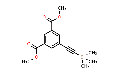 313648-72-5 | Dimethyl 5-((trimethylsilyl)ethynyl)isophthalate