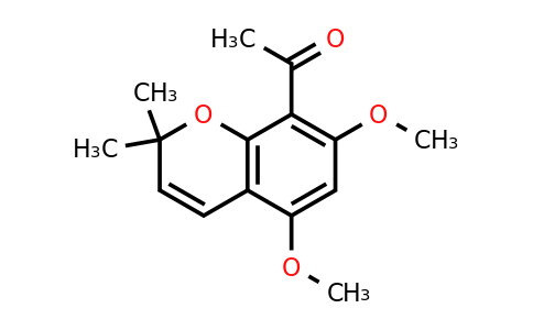 31367-55-2 | 1-(5,7-Dimethoxy-2,2-dimethyl-2H-chromen-8-yl)ethanone