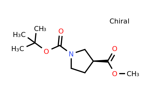 313706-15-9 | Methyl (S)-1-(tert-butyloxycarbonyl)pyrrolidine-3-carboxylate