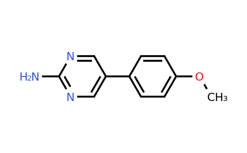 31408-47-6 | 5-(4-Methoxyphenyl)pyrimidin-2-ylamine