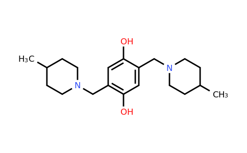 314260-42-9 | 2,5-Bis((4-methylpiperidin-1-yl)methyl)benzene-1,4-diol