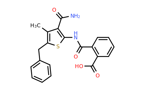 314281-77-1 | 2-((5-Benzyl-3-carbamoyl-4-methylthiophen-2-yl)carbamoyl)benzoic acid