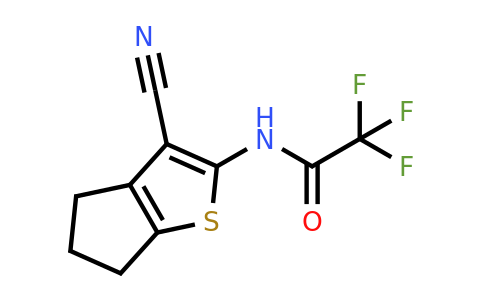 314282-42-3 | N-(3-cyano-5,6-dihydro-4H-cyclopenta[b]thiophen-2-yl)-2,2,2-trifluoroacetamide