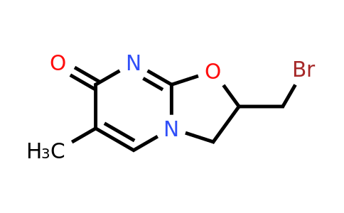 315186-62-0 | 2-(Bromomethyl)-6-methyl-2H-oxazolo[3,2-a]pyrimidin-7(3H)-one