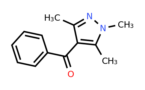 31539-68-1 | Phenyl(1,3,5-trimethyl-1H-pyrazol-4-yl)methanone