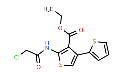 315676-33-6 | Ethyl 5'-(2-chloroacetamido)-[2,3'-bithiophene]-4'-carboxylate