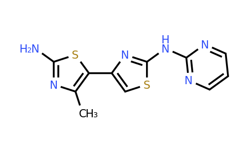 315705-10-3 | 4'-Methyl-N2-(pyrimidin-2-yl)-[4,5'-bithiazole]-2,2'-diamine