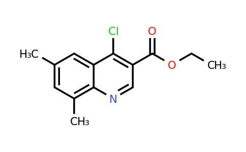 31602-09-2 | Ethyl 4-chloro-6,8-dimethylquinoline-3-carboxylate