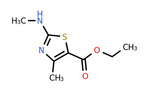 3161-68-0 | Ethyl 4-methyl-2-(methylamino)thiazole-5-carboxylate