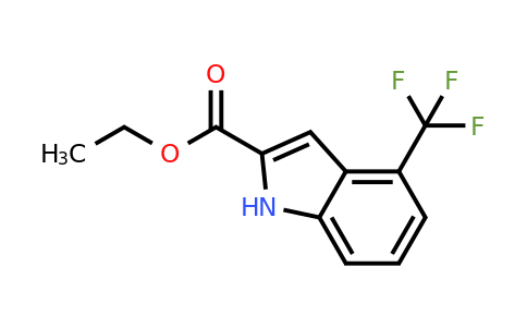 317-60-2 | Ethyl 4-(trifluoromethyl)-1H-indole-2-carboxylate