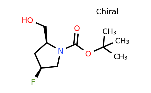 317356-27-7 | tert-Butyl (2S,4S)-4-fluoro-2-(hydroxymethyl)pyrrolidine-1-carboxylate