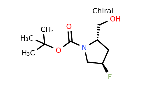 317356-90-4 | rel-tert-Butyl (2S,4R)-4-fluoro-2-(hydroxymethyl)pyrrolidine-1-carboxylate