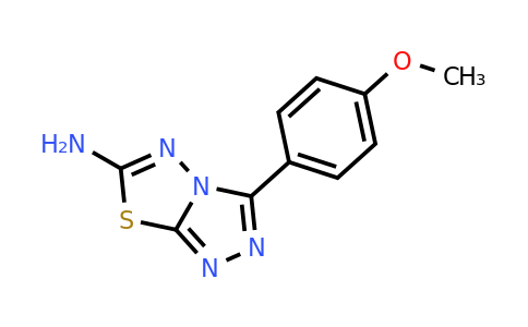 3176-54-3 | 3-(4-Methoxyphenyl)-[1,2,4]triazolo[3,4-b][1,3,4]thiadiazol-6-amine